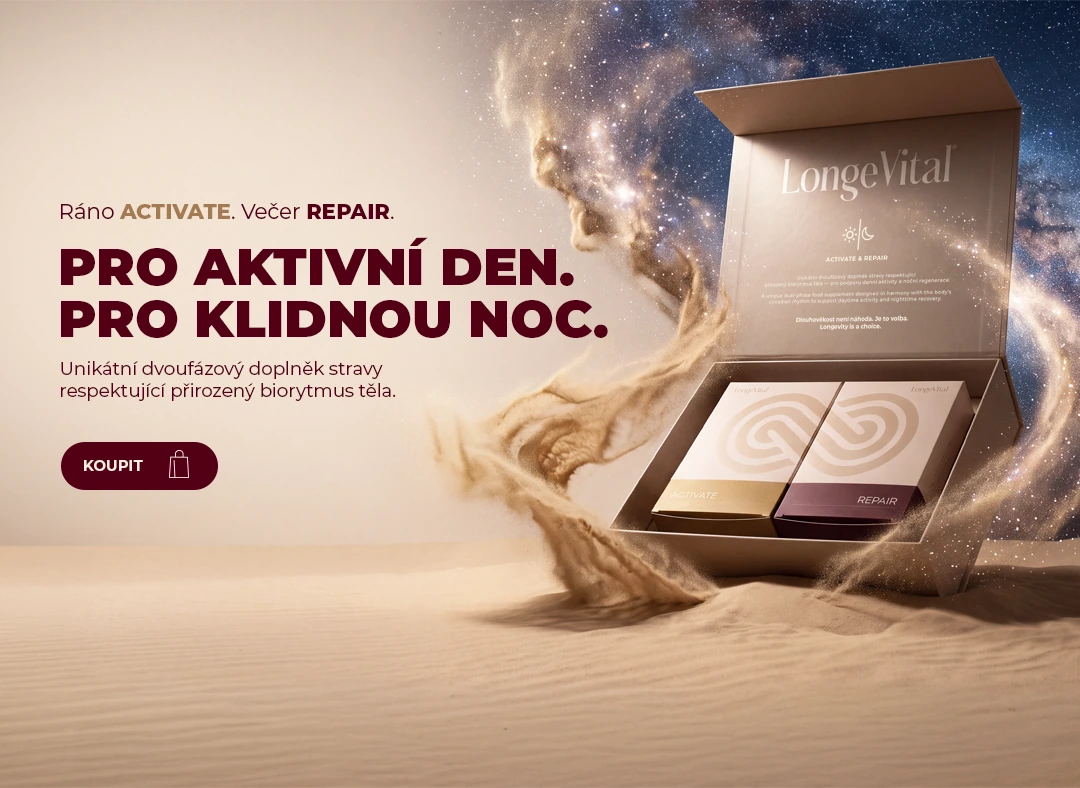 LongeVital - Pro aktivní den. Pro klidnou noc.