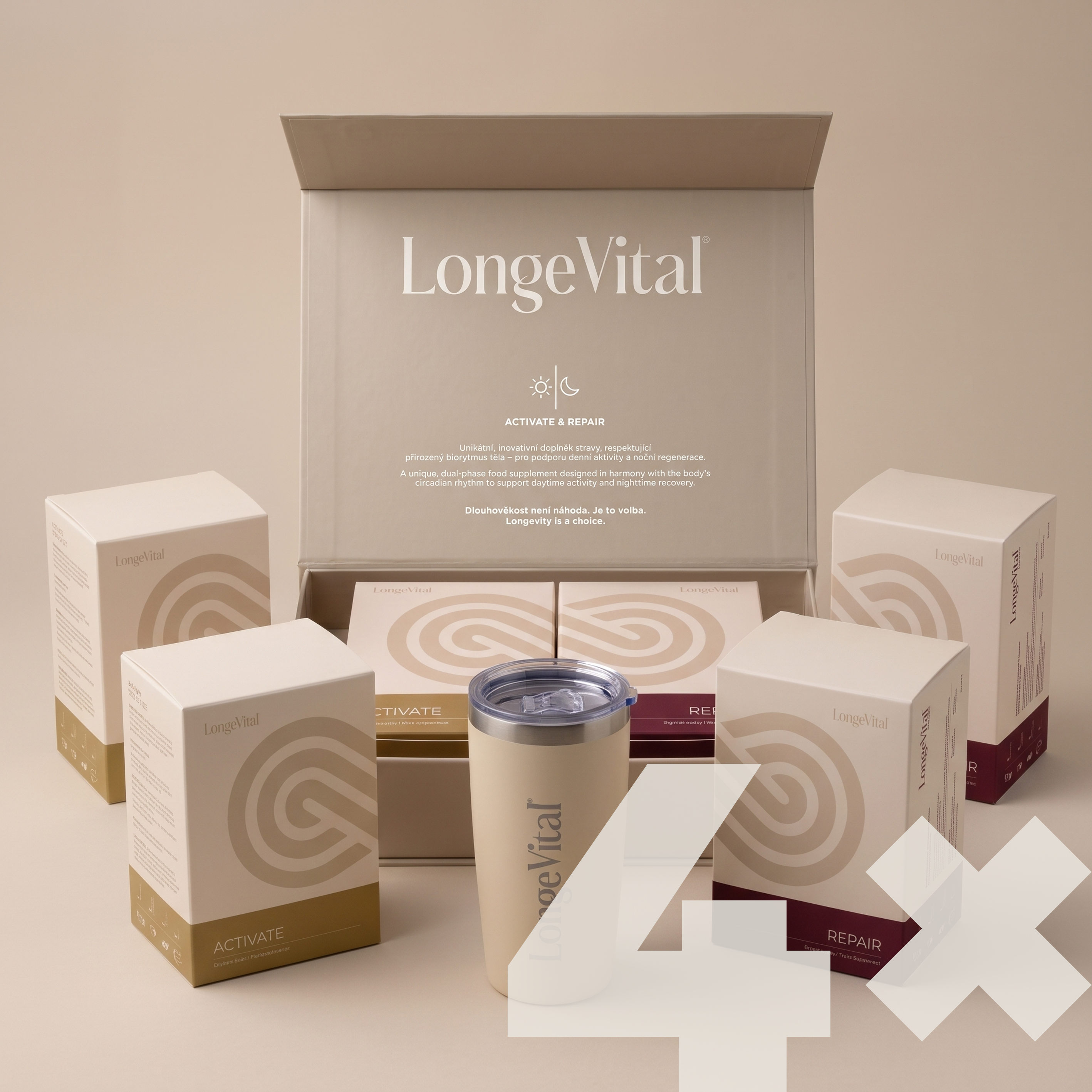 LONGEVITAL - Roční sada